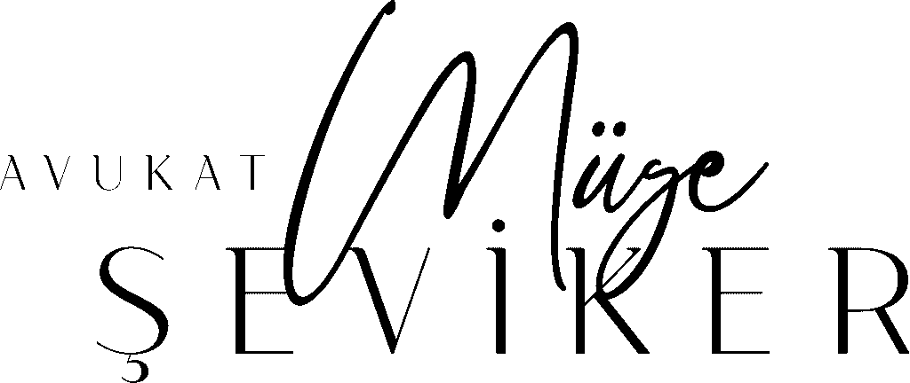 Av. Müge ŞEVİKER Logo Siyah