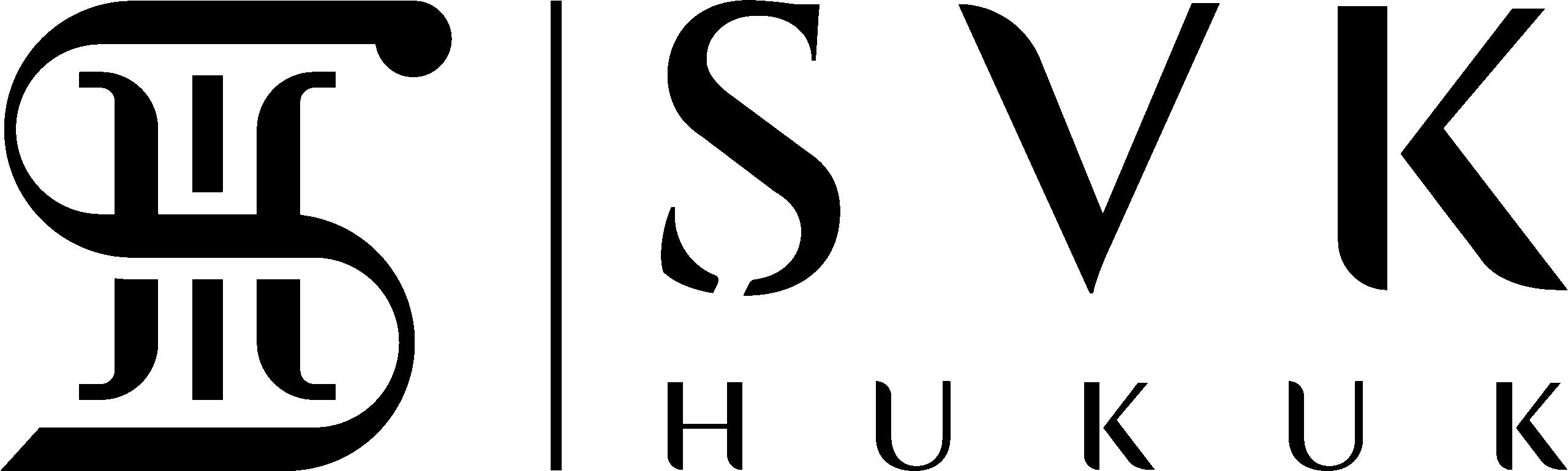 SVK Hukuk Logo Siyah